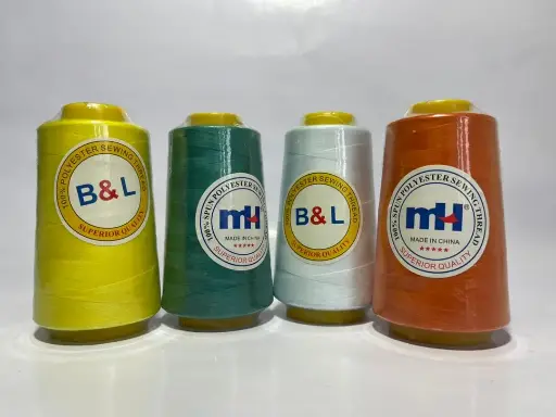 100% Polyester sewing thread ( fil a coudre) 85g