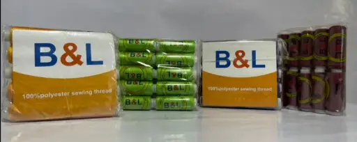 100% Polyester sewing thread 5.25g ( fil a coudre 300m) 